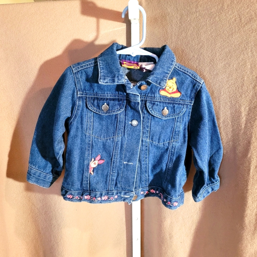 DENIM JACKET SIZE 2T POOH COLLECTION